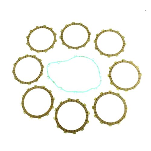 CLUTCH FRICTION PLATE SET KTM LC4 540 98-00, ATHENA P40230041, WITH GASKET