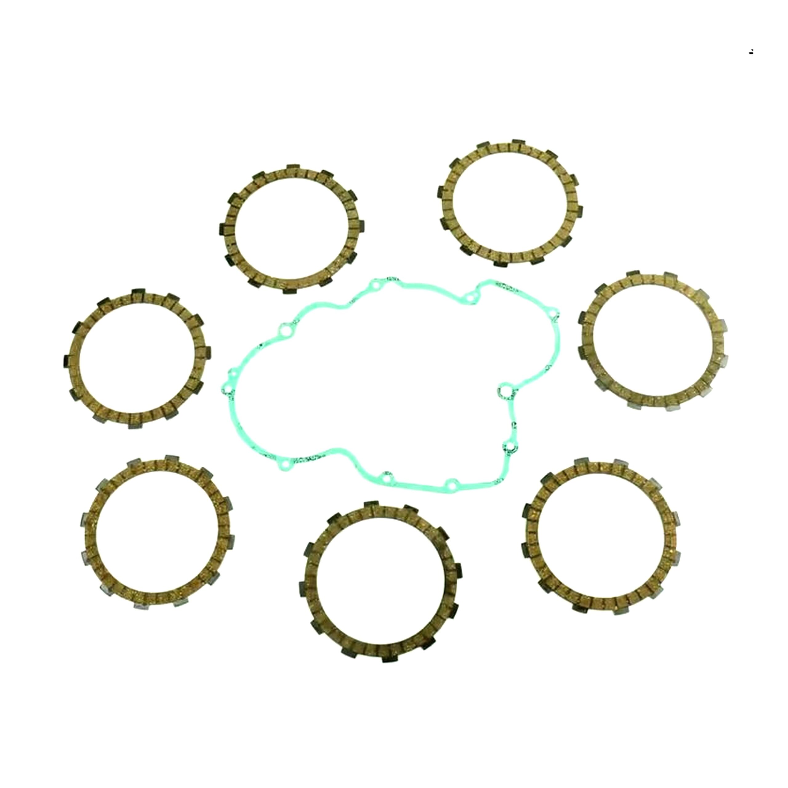 CLUTCH FRICTION PLATE SET KTM SXS540 02, ATHENA P40230049, WITH GASKET