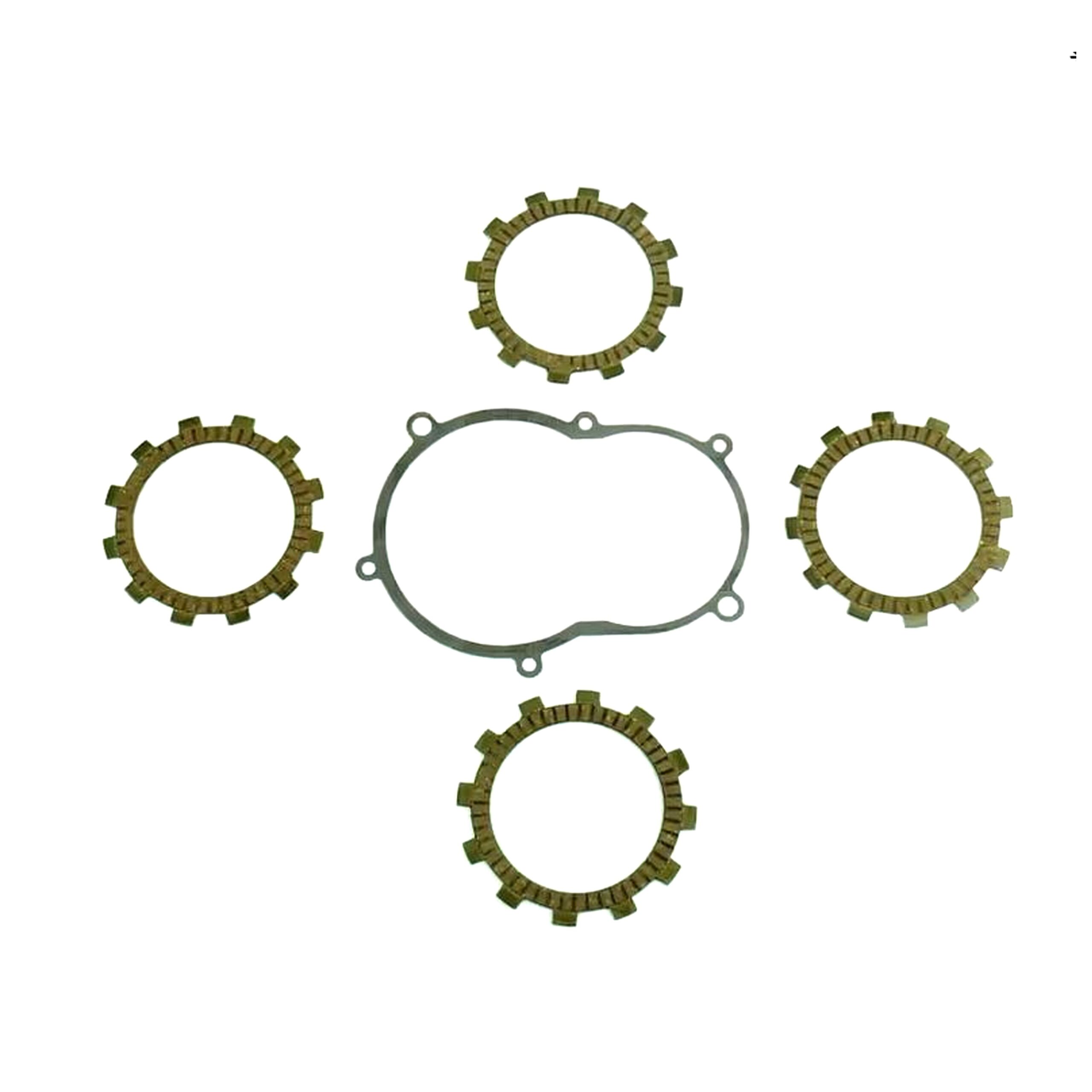 CLUTCH FRICTION PLATE SET KTM SX50 02-04, ATHENA P40230050, WITH GASKET