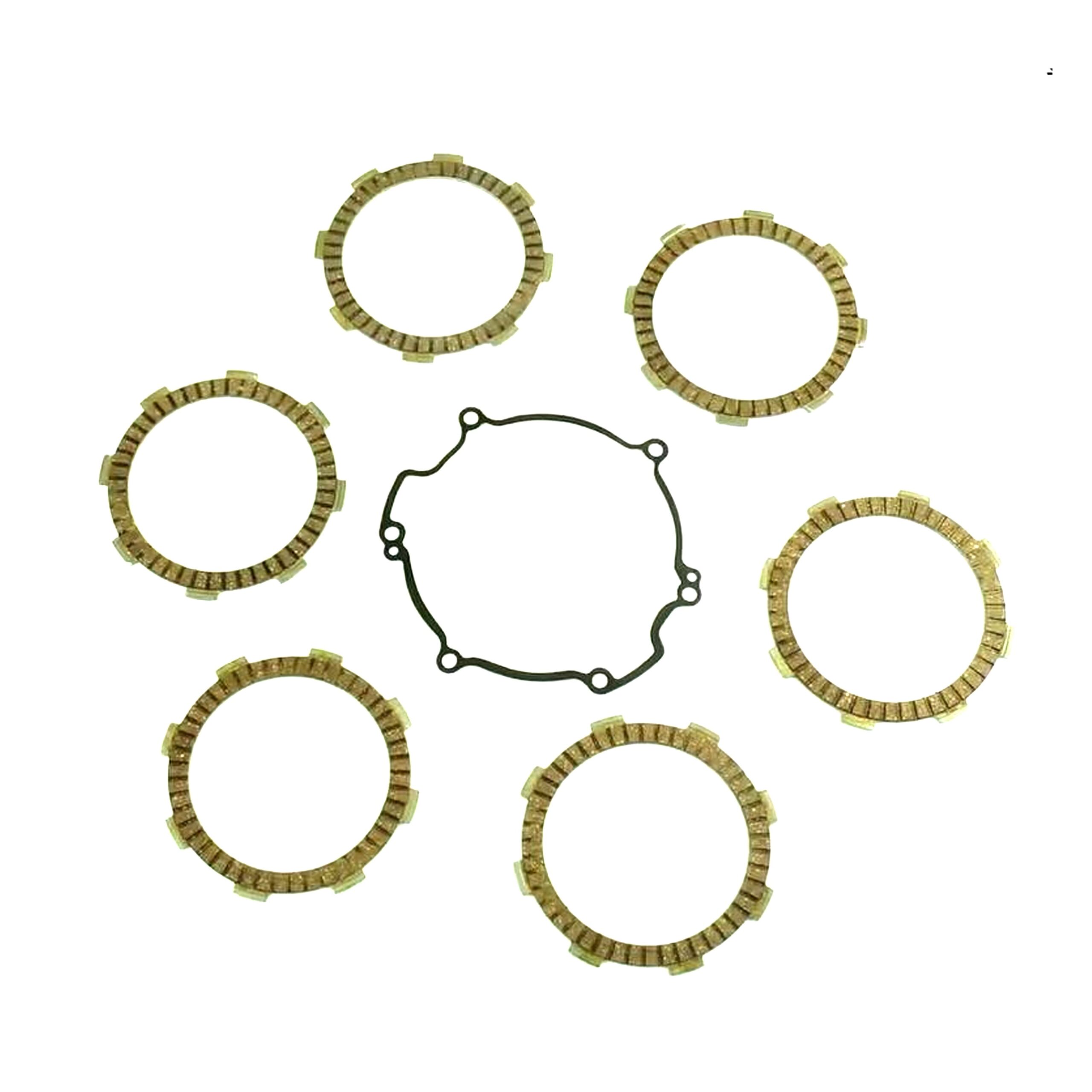 CLUTCH FRICTION PLATE SET KAWA KX85 01-22, ATHENA P40230058, WITH GASKET