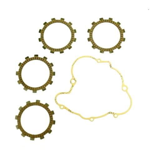 CLUTCH FRICTION PLATE SET KTM MX80 89-90, ATHENA P40230066, WITH GASKET