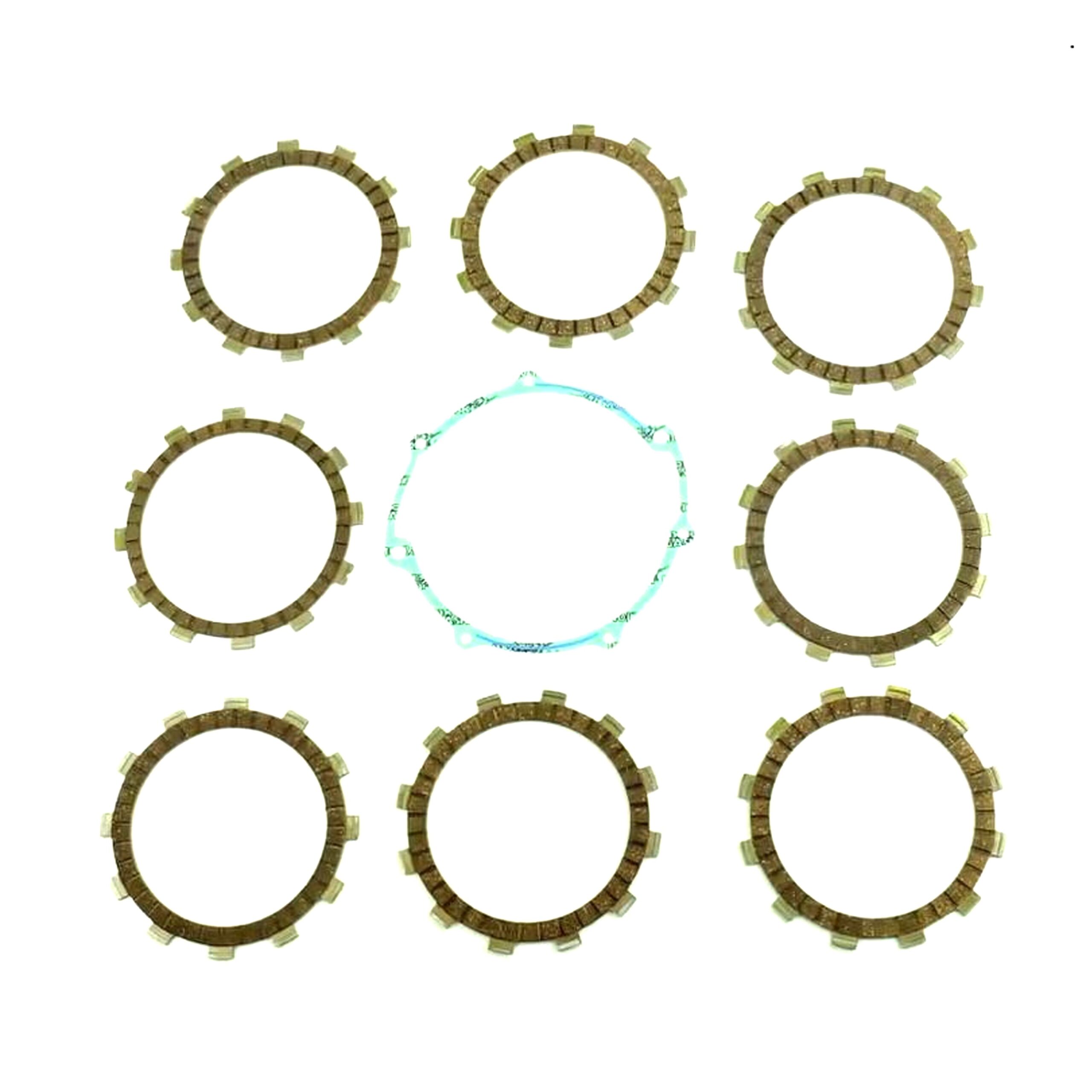 CLUTCH FRICTION PLATE SET YAMAHA WR400F 98-99, ATHENA P40230073, WITH GASKET