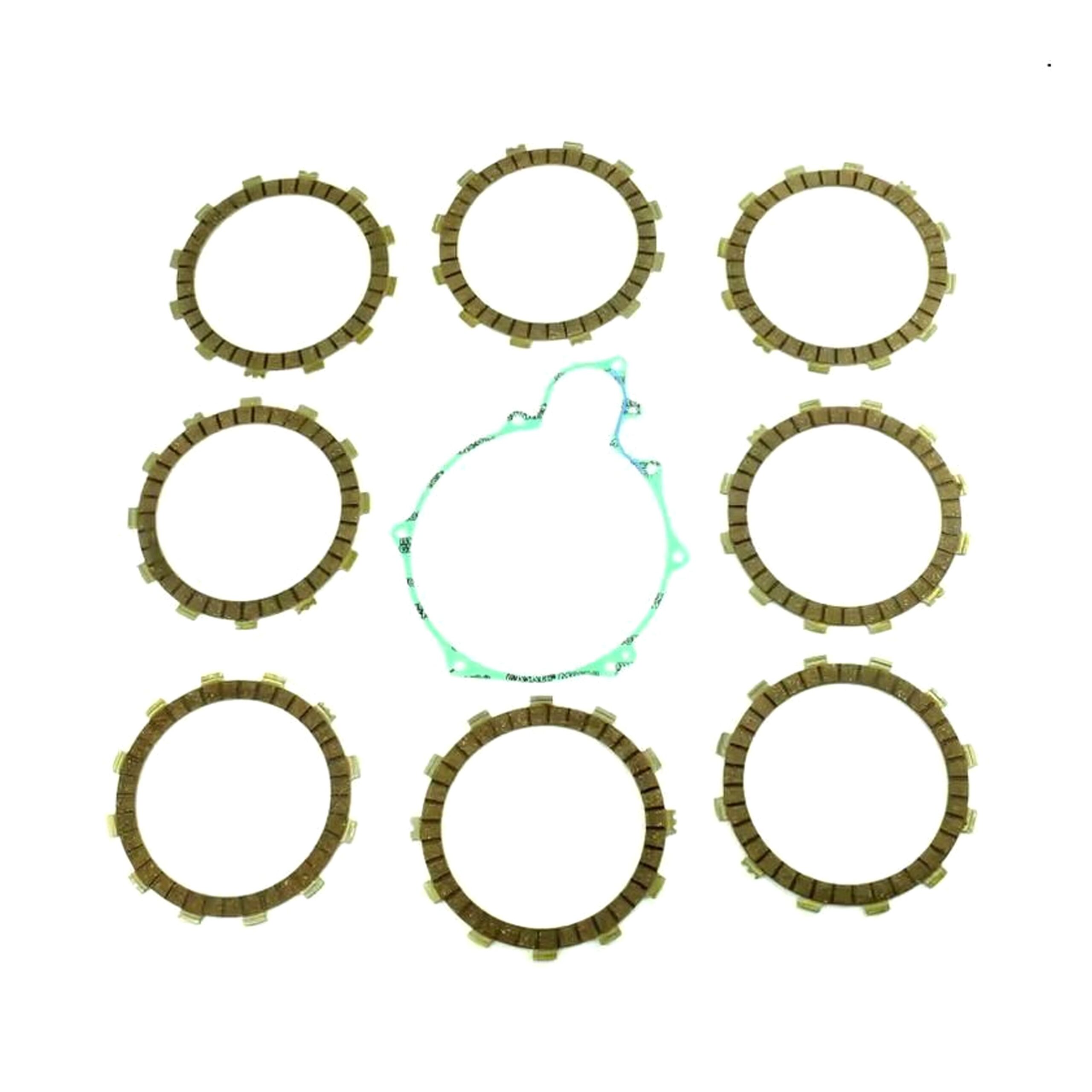 CLUTCH FRICTION PLATE SET YAMAHA YZ250 93-98, ATHENA P40230075, WITH GASKET