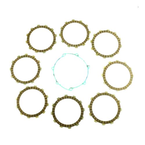 CLUTCH FRICTION PLATE SET YAMAHA WR450F 05-14, ATHENA P40230078, WITH GASKET