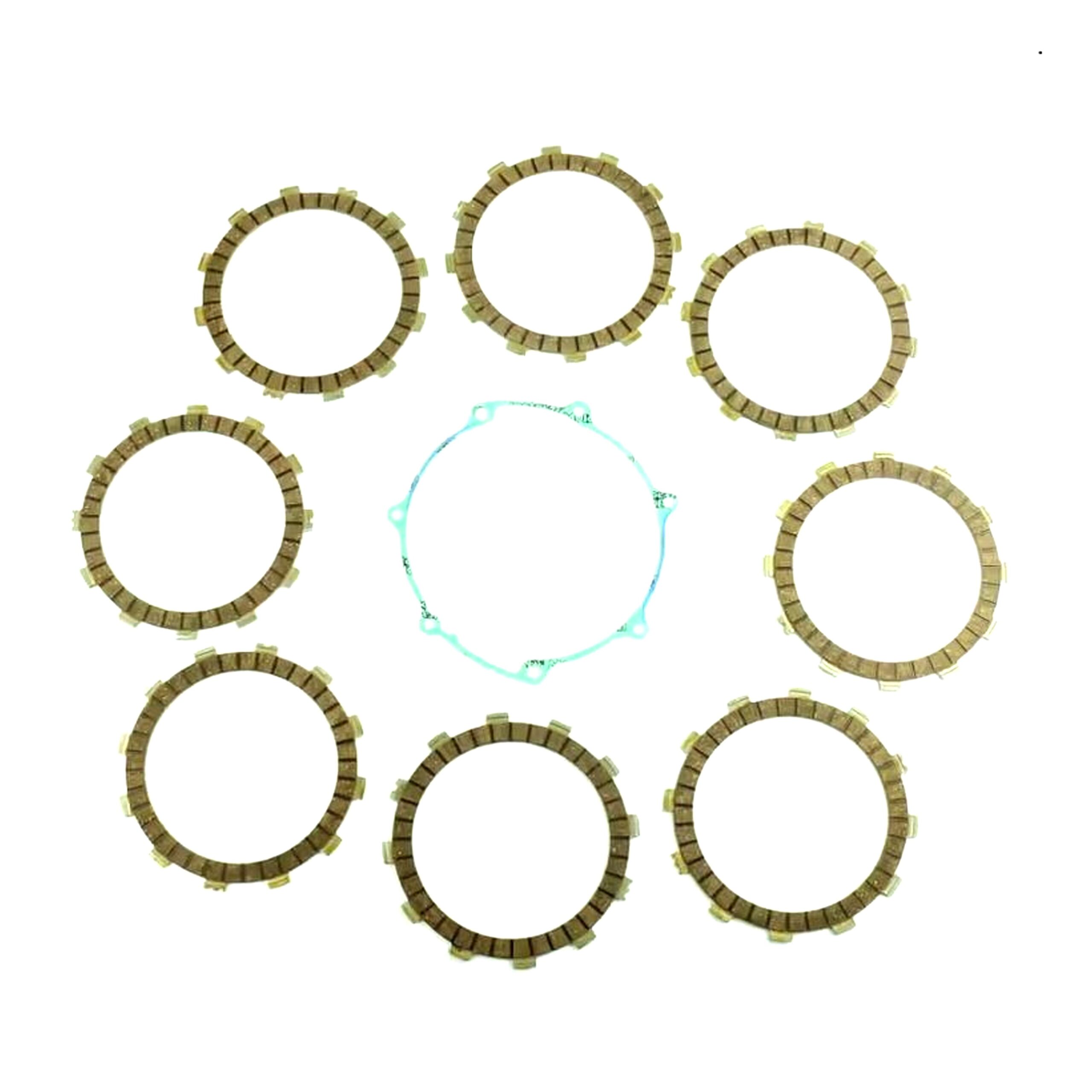 CLUTCH FRICTION PLATE SET YAMAHA WR450F 05-14, ATHENA P40230078, WITH GASKET
