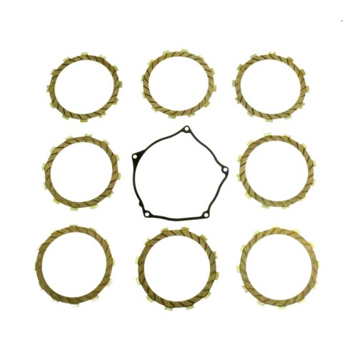 CLUTCH FRICTION PLATE SET KAWA KX250F 17-20, ATHENA P40230081, WITH GASKET