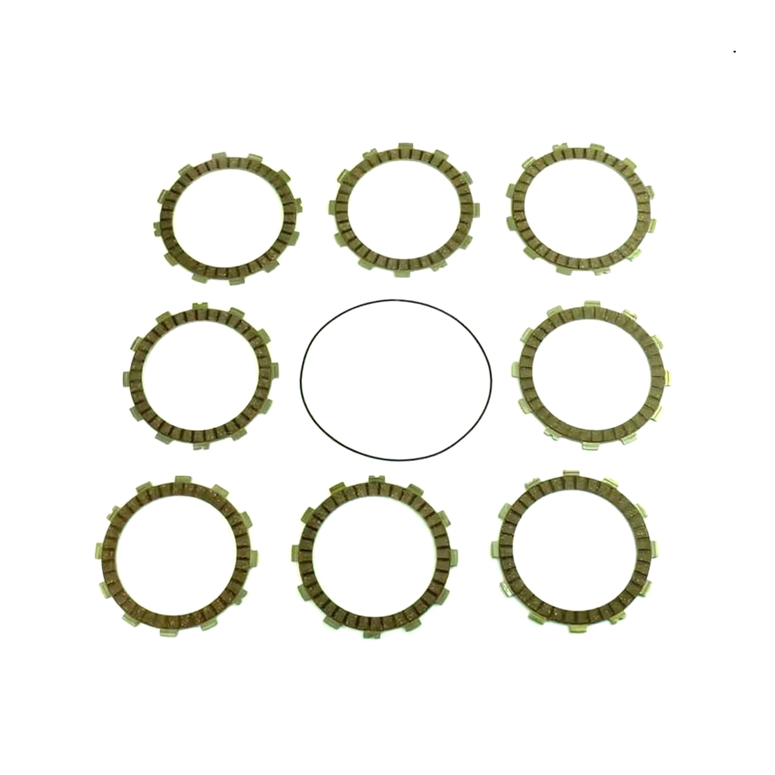 CLUTCH FRICTION PLATE SET HONDA CR125R 00-07, ATHENA P40230088, WITH GASKET