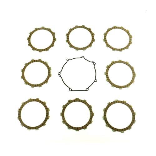 CLUTCH FRICTION PLATE SET KAWA KX450F 06-15, ATHENA P40230095, WITH GASKET