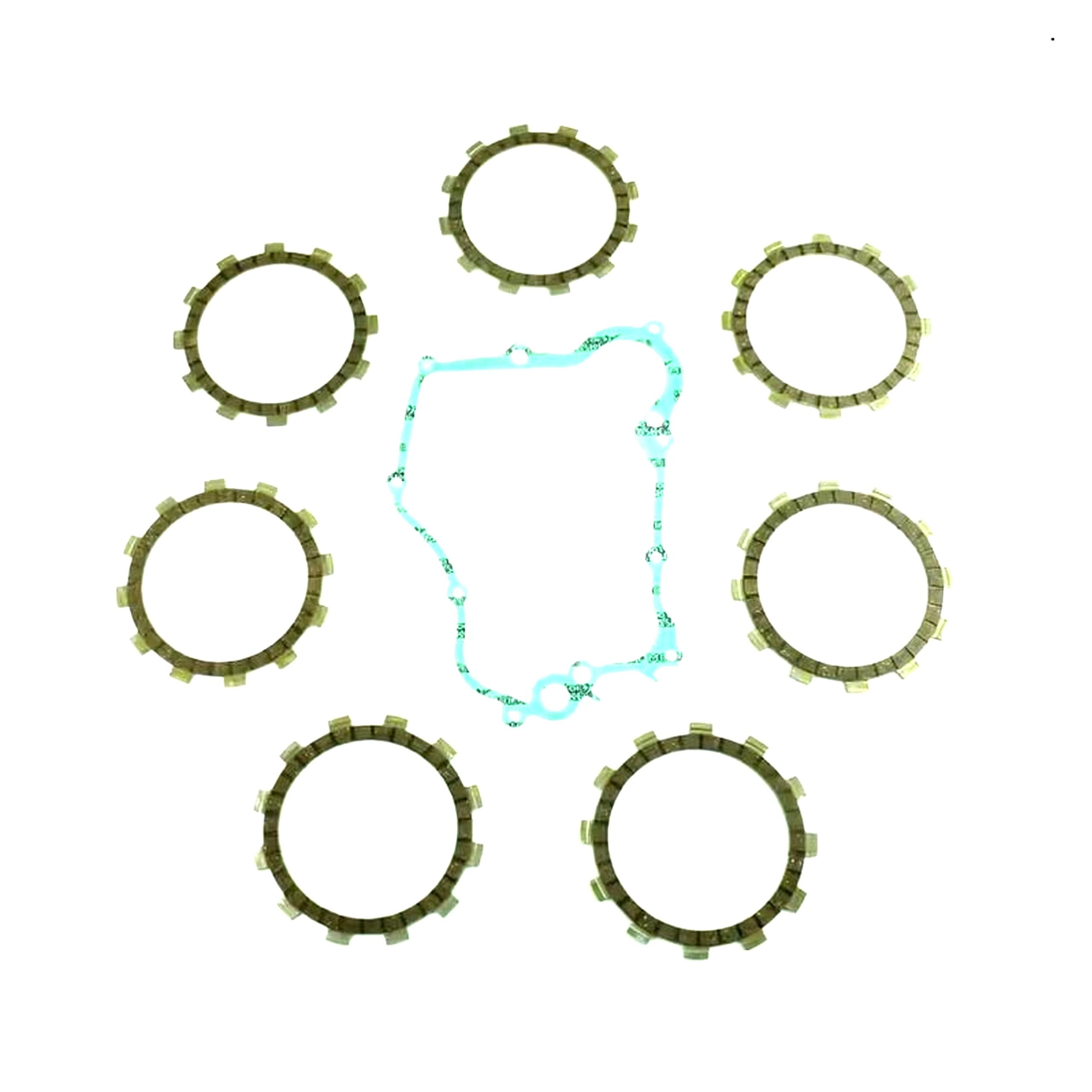 CLUTCH FRICTION PLATE SET YAMAHA YZ125 91-92, ATHENA P40230098, WITH GASKET