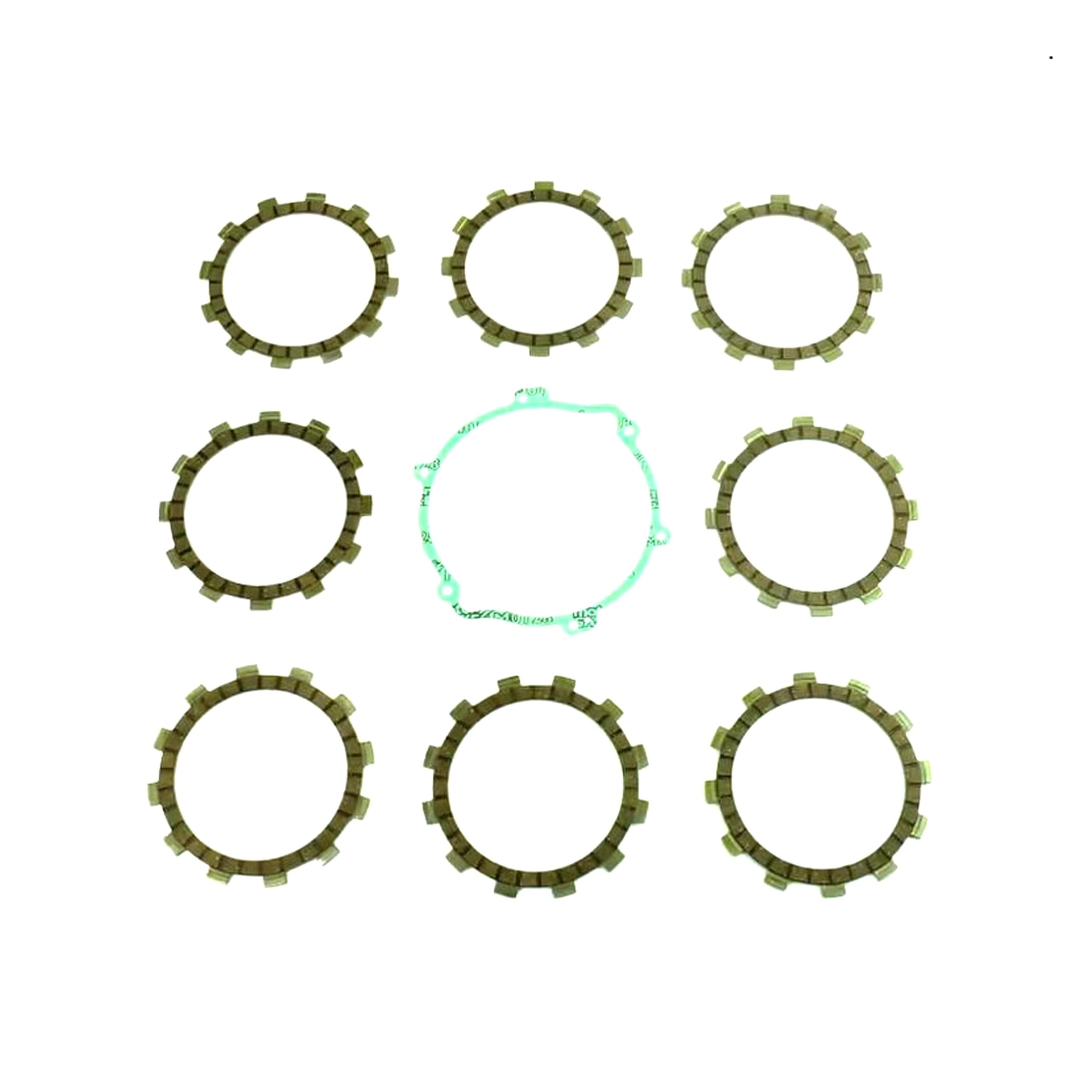 CLUTCH FRICTION PLATE SET YAMAHA YZ125 93-03, ATHENA P40230100, WITH GASKET