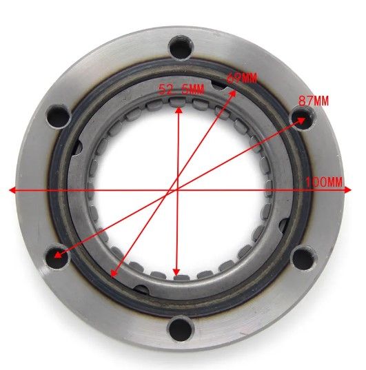ONE WAY CLUTCH STARTER BEARING SUZUKI DR 250 SE AN 400 K3 K6 X K2 12600-15810 12600-15822