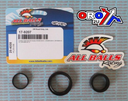 COUNTER SHAFT SEAL KIT CR CRFX, ALLBALLS 25-4008 HONDA