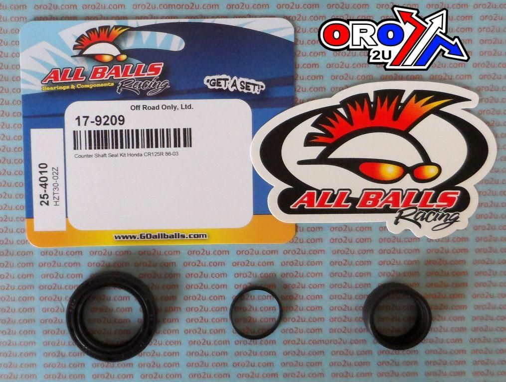 COUNTER SHAFT SEAL KIT CR125, ALLBALLS 25-4010 HONDA