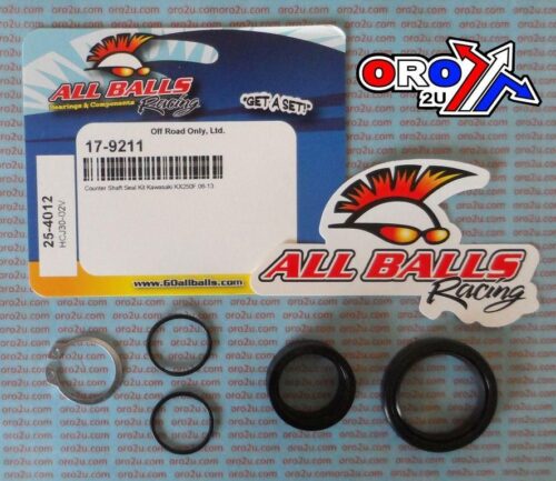 COUNTER SHAFT SEAL KIT KX250F, ALLBALLS 25-4012 KAWASAKI