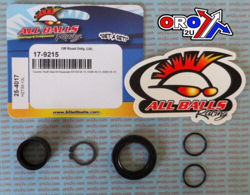 COUNTER SHAFT SEAL KIT KX, ALLBALLS 25-4017 KAWASAKI
