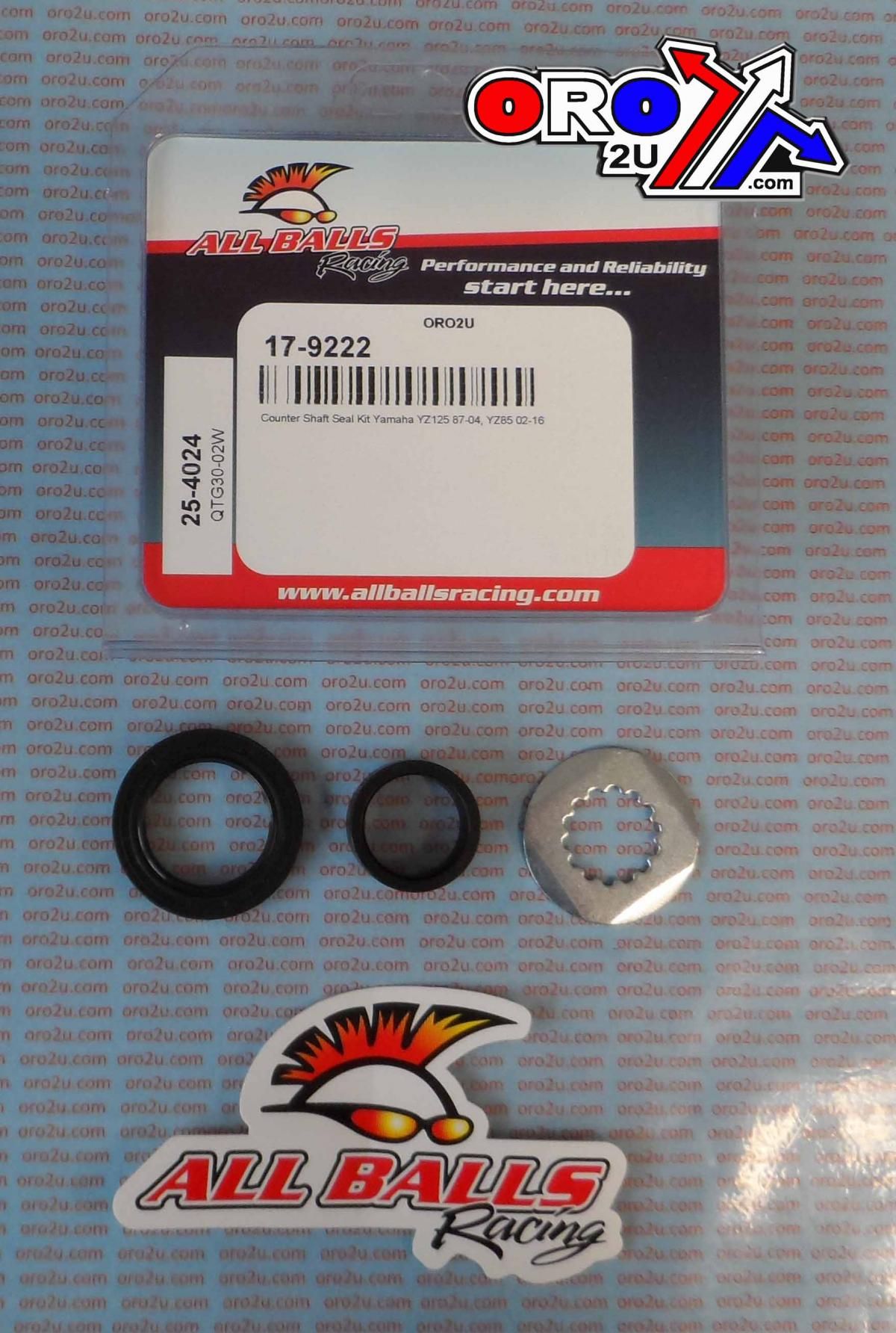 COUNTER SHAFT SEAL KIT YZ125, ALLBALLS 25-4024 YZ85 - Image 3