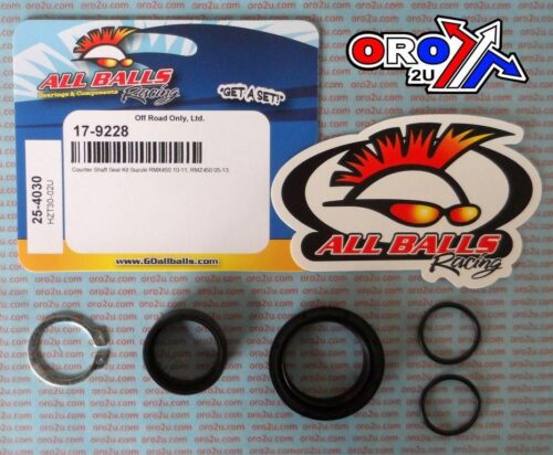 COUNTER SHAFT SEAL KIT RMX450Z, ALLBALLS 25-4030 SUZUKI