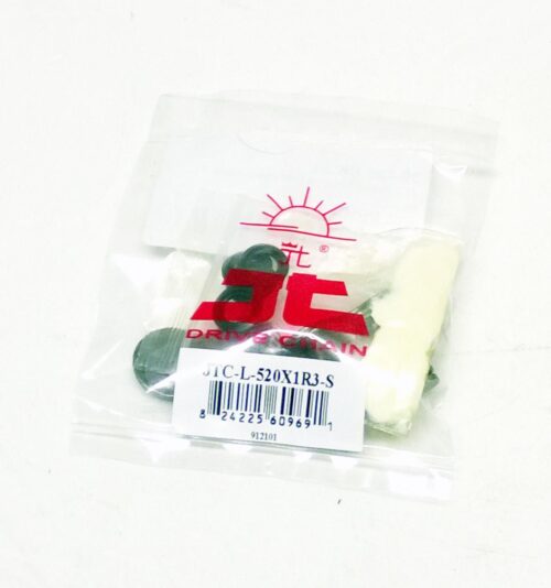 JT CHAIN 520X1R3 SPRING LINK, BLACK, X-RING JTC-L-520X1R3-S