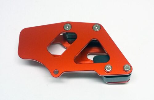 CHAIN GUARD WITH BLOCK, MX-03422OR ORANGE