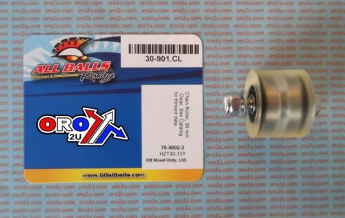 CHAIN ROLLER CLEAR D38xW28, ALLBALLS 79-5002-3 CLEAR