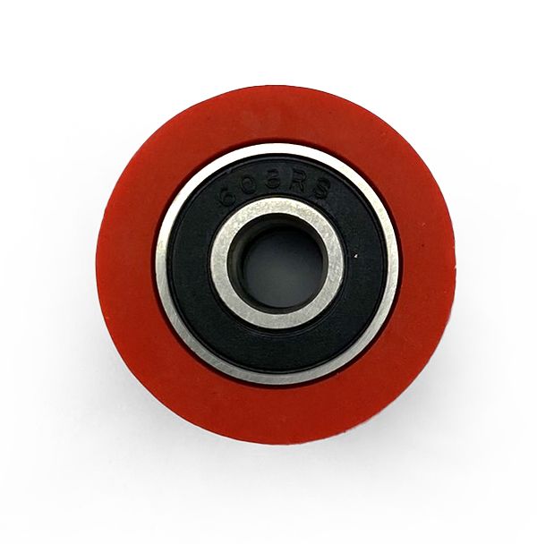 CHAIN ROLLER RED IDxODxW 8x32x24, LONG LASTING / 32MM OD - Image 2