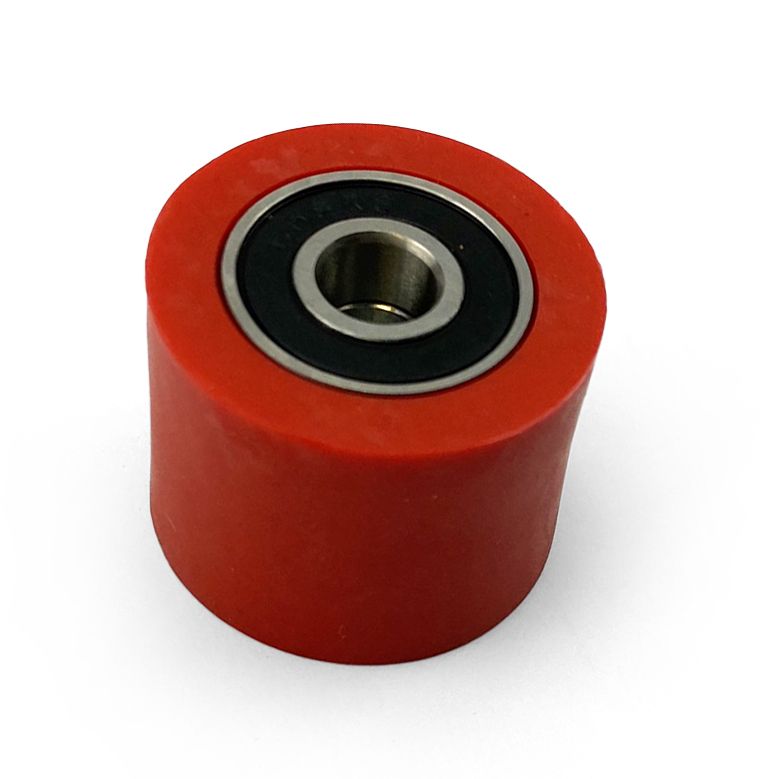 CHAIN ROLLER RED IDxODxW 8x32x24, LONG LASTING / 32MM OD