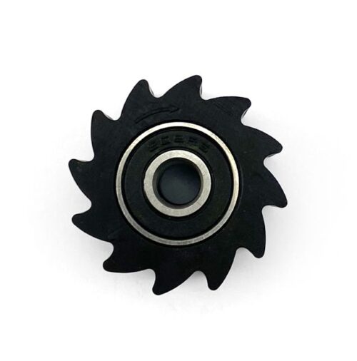 CHAIN ROLLER BLACK IDxODxW 8x38x27, LONG LASTING / 38MM OD / SPROCKETED