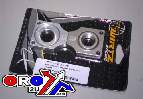 AXLE BLOCKS KTM SILVER, CH-WTZ-KTM01