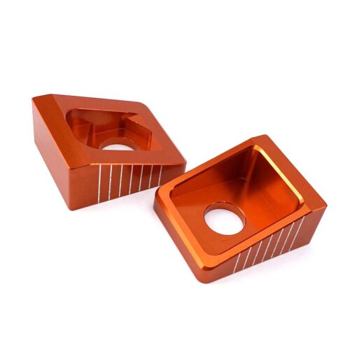 AXLE BLOCKS KTM 65 ORANGE, MX-03315O