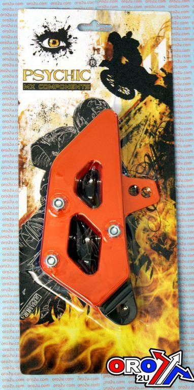 2007 SX/SXF, 08-12 EXC KTM, CHAIN GUARD W/BLOCK ORANGE, MX-03427 - Image 3
