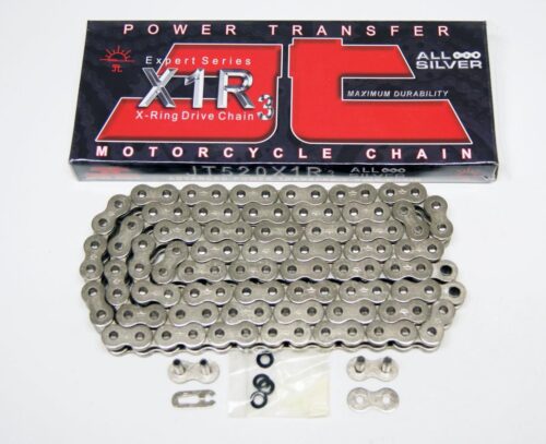 JT CHAIN 520X1R3 110L NICKEL-NICKEL, X-RING, JTC520X1R3NN110DL