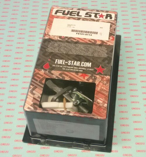 FUEL VALVE KIT CR125R 1980, Fuel Star FS101-0114 HONDA DIRT, TAPE / PETCOCK / CLIPS / PIPES / BOLTS