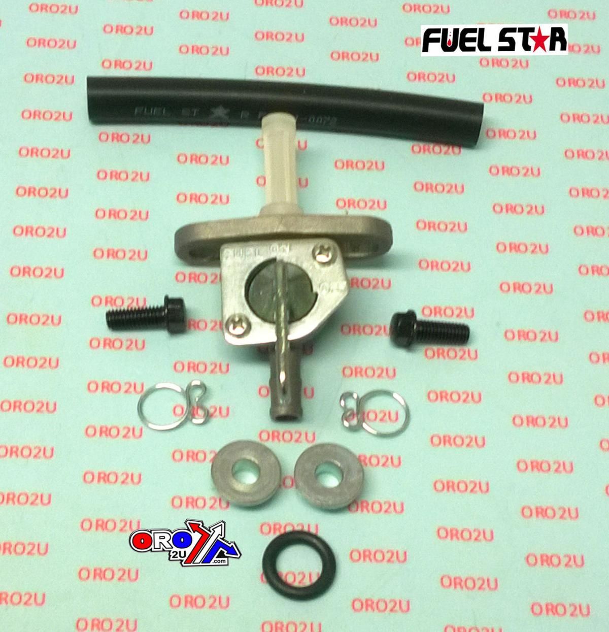FUEL VALVE KIT CR125R CR250R, Fuel Star FS101-0117 HONDA DIRT, TAPE / PETCOCK / CLIPS / PIPES / BOLTS - Image 3
