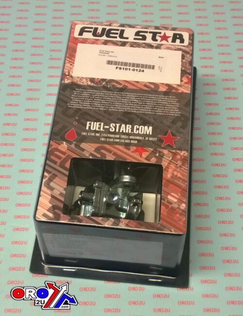 FUEL VALVE KIT KL650E KLR 08-15, Fuel Star FS101-0124 KAWASAKI DIRT, TAPE / PETCOCK / CLIPS / PIPES / BOLTS