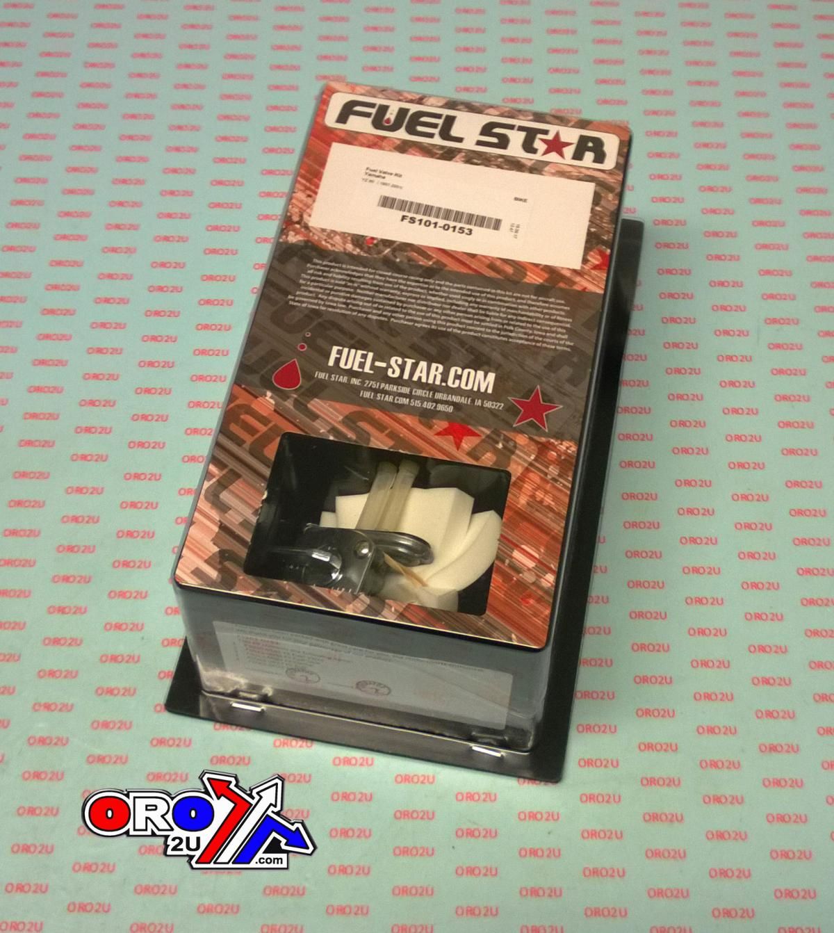 FUEL VALVE KIT YZF80 97-01, Fuel Star FS101-0153 YAMAHA DIRT, TAPE / PETCOCK / CLIPS / PIPES / BOLTS