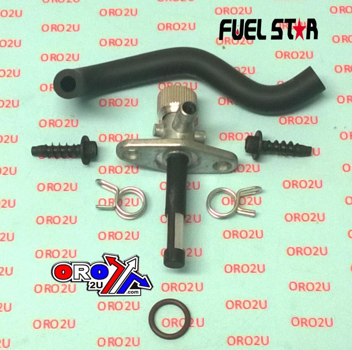FUEL VALVE KIT KTM 65 09-15, Fuel Star FS101-0160 DIRT, TAPE / PETCOCK / CLIPS / PIPES / BOLTS - Image 2