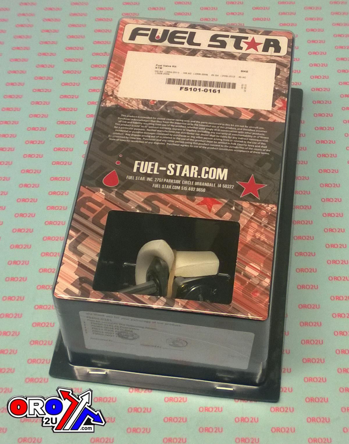 FUEL VALVE KIT KTM 85/105 04-09-, Fuel Star FS101-0161 DIRT, TAPE / PETCOCK / CLIPS / PIPES / BOLTS - Image 2