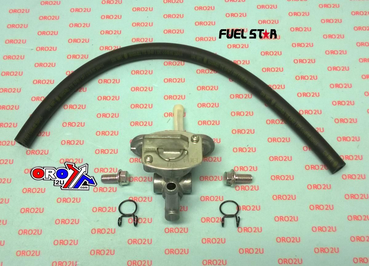 FUEL VALVE KIT KX125 KX250 1992, Fuel Star FS101-0127 KAWASAKI DIRT, TAPE / PETCOCK / CLIPS / PIPES / BOLTS