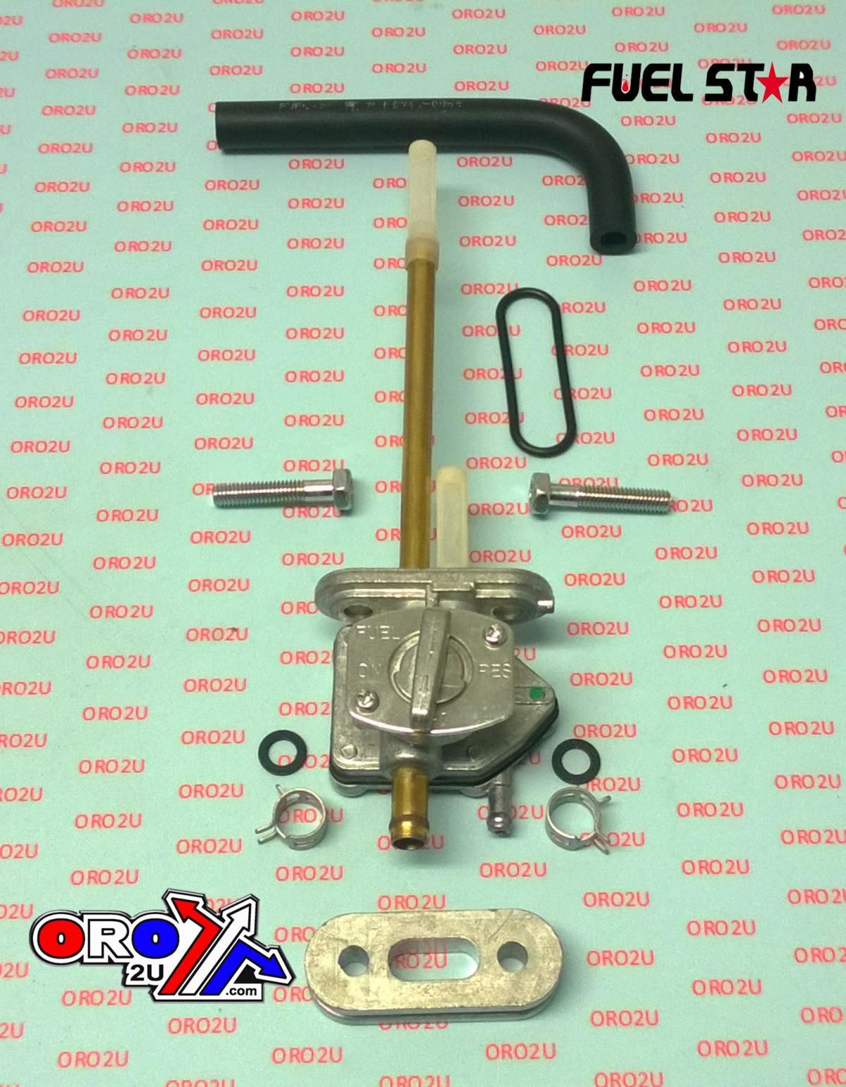 FUEL VALVE KIT DRZ400S 2000-2007, Fuel Star FS101-0136 SUZUKI DIRT, TAPE / PETCOCK / CLIPS / PIPES / BOLTS - Image 2