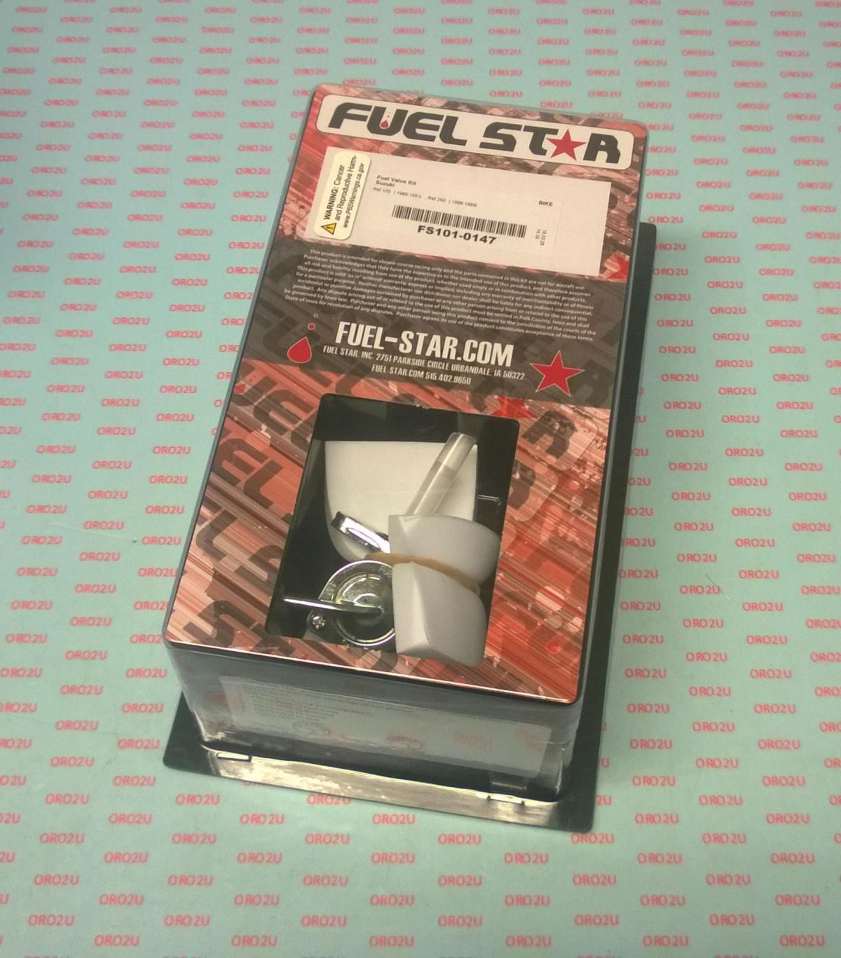 FUEL VALVE KIT RM125 RM250, Fuel Star FS101-0147 SUZUKI DIRT, TAPE / PETCOCK / CLIPS / PIPES / BOLTS - Image 2