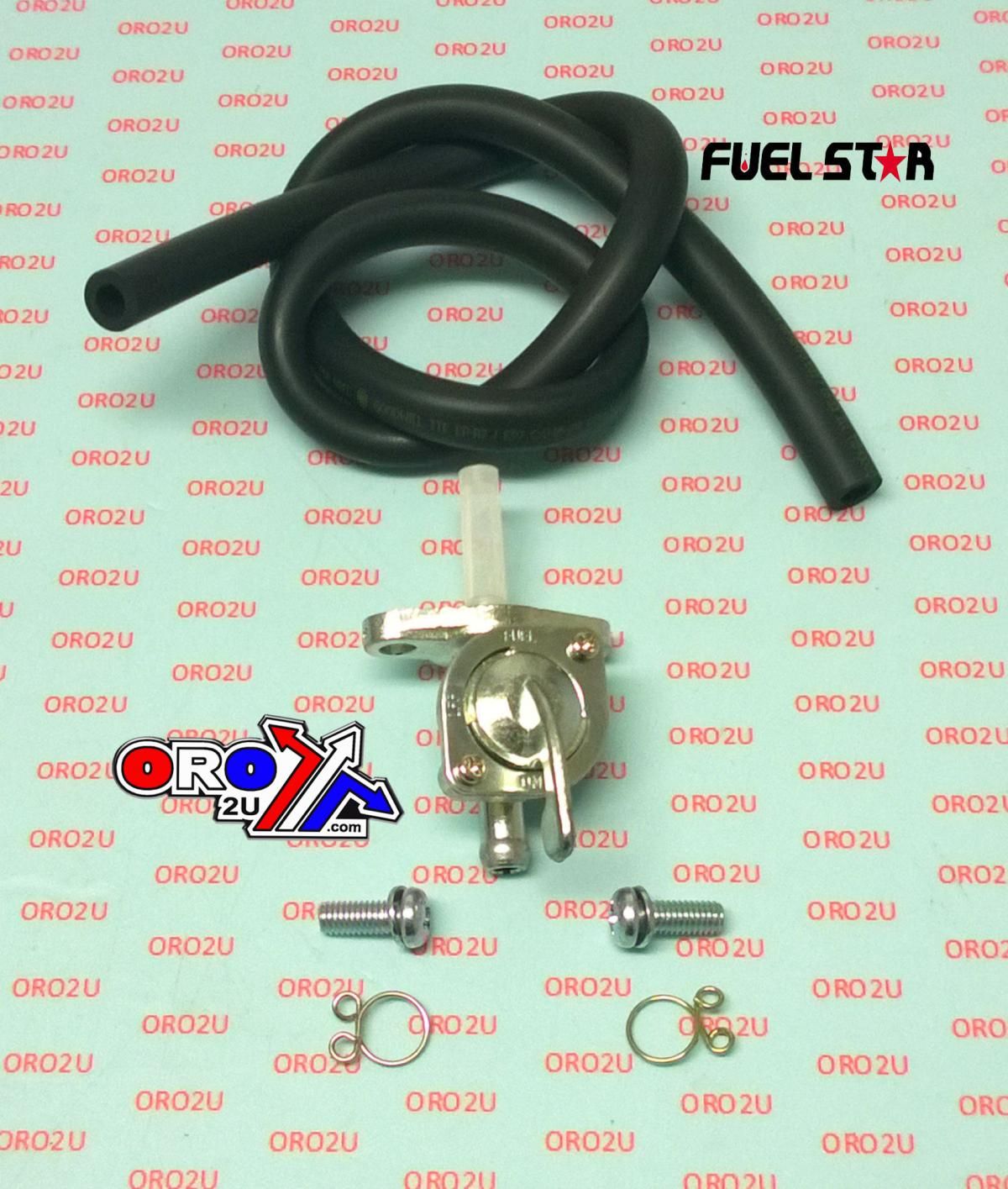 FUEL VALVE KIT RM125 RM250, Fuel Star FS101-0148 SUZUKI DIRT, TAPE / PETCOCK / CLIPS / PIPES / BOLTS - Image 2
