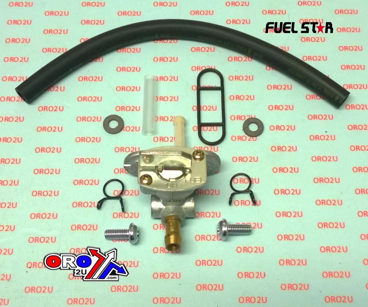 FUEL VALVE KIT YZ125 YZ250 95-17, Fuel Star FS101-0151 YAMAHA DIRT, TAPE / PETCOCK / CLIPS / PIPES / BOLTS - Image 2