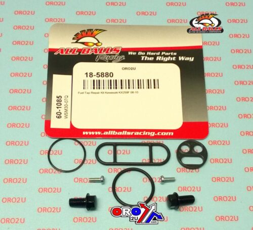 FUEL TAP REPAIR KIT ALLBALLS, ALLBALLS 60-1085 KAW KX250F 06-10