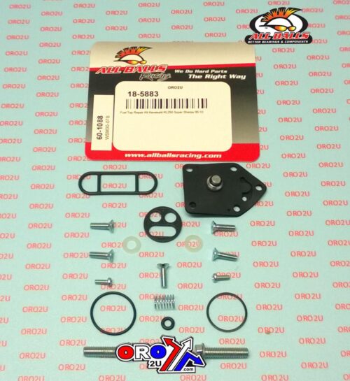 FUEL TAP REPAIR KIT ALLBALLS, ALLBALLS 60-1088 KAW KL250 00-10