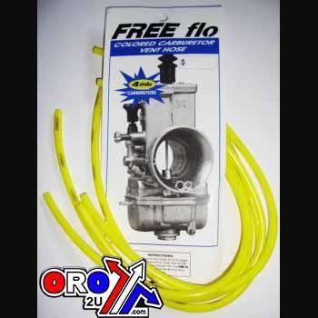 FREE FLO CARB VENT 4-STK PACK/5 YELLOW, CV4YL