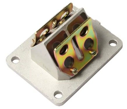 INTAKE REED VALVE BLOCK YAMAHA YZ100 YZ125 DT125 RD YZ80 RZ125 10V-13610-01 - Image 2