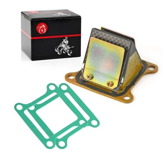 REED VALVE + GASKET 1987-2021 KAWASAKI KX80 KX85 KX100 12021-1123 - Image 2