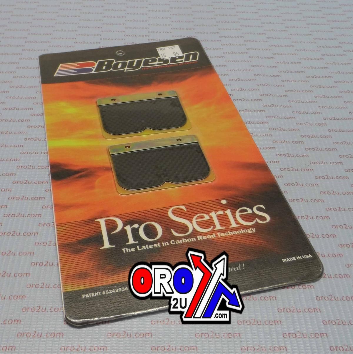 PRO-157 BOYESEN REED CARB, Boyesen Pro Series Reeds - PRO