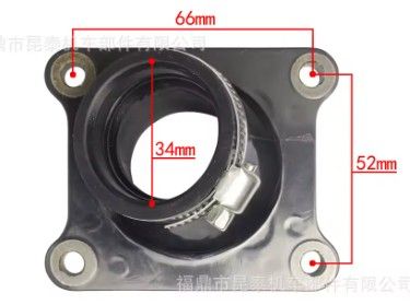 CARBURETTOR INTAKE MANIFOLD RUBBER BOOT 2002-2022 SUZUKI RM85