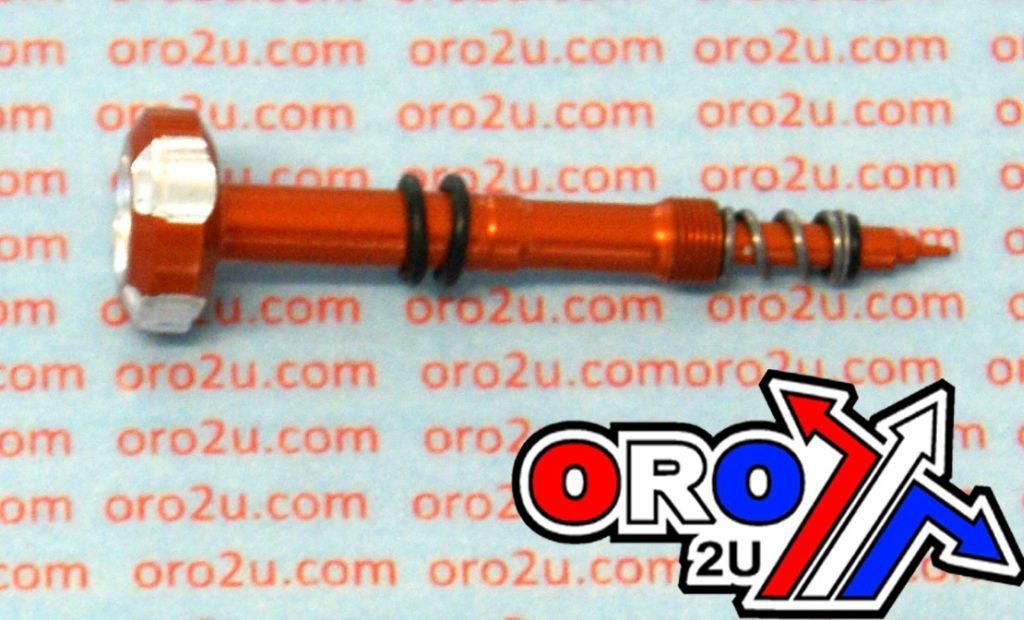 ADJUSTER AIR SCREW KEIHIN FCR, Fuel mixture screw ORANGE, 22-2000G